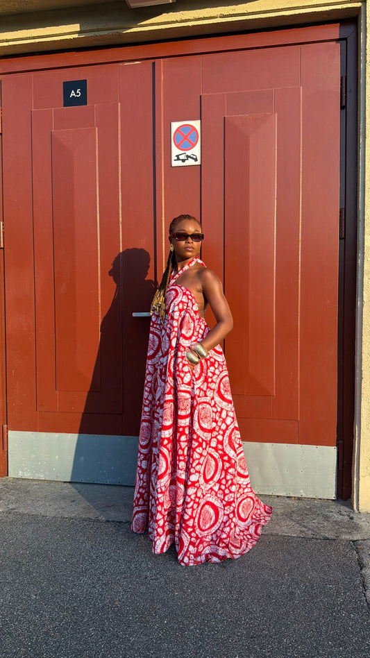 Elegant Maxi Dress Backless