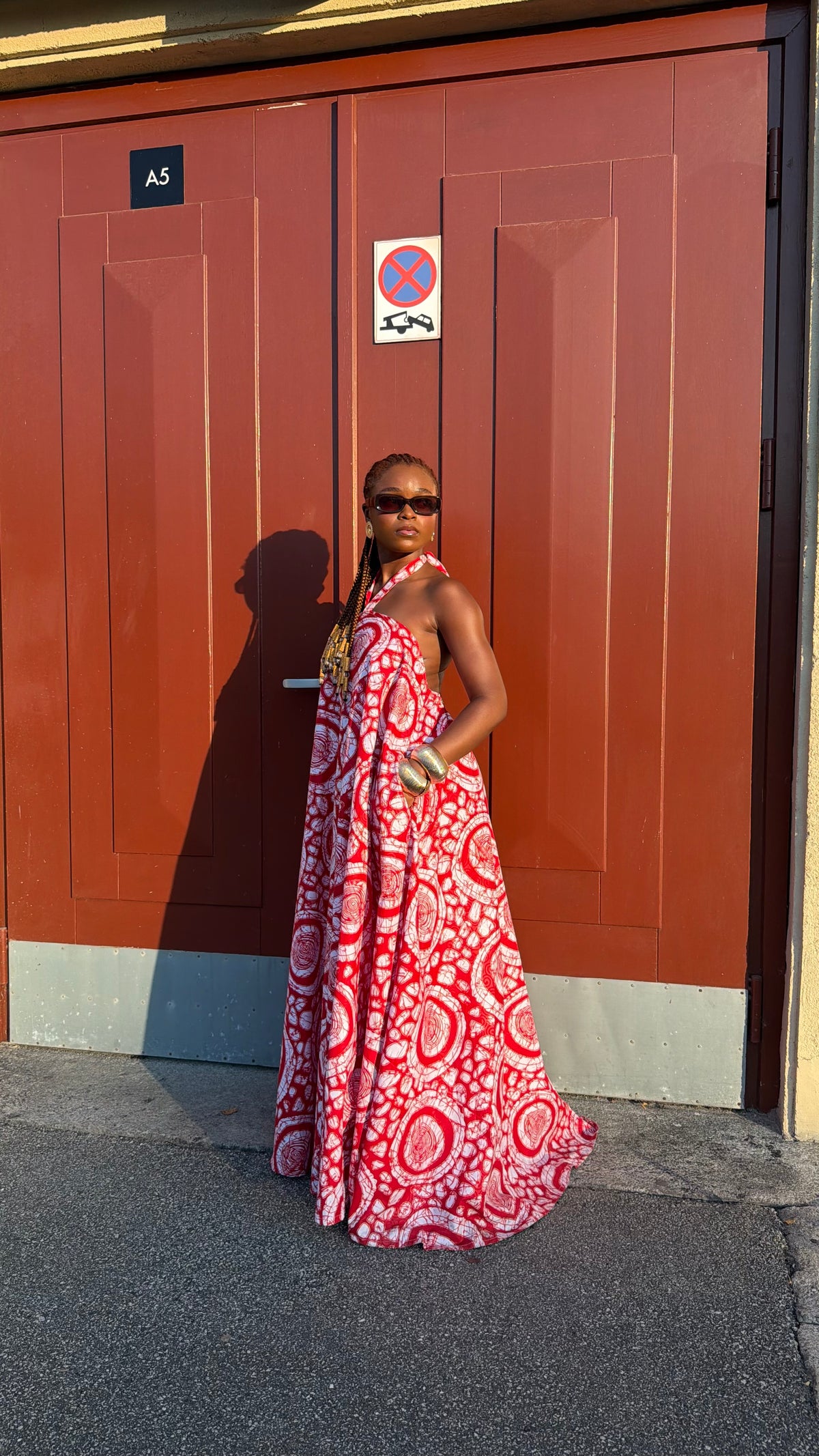 Elegant Maxi Dress Backless