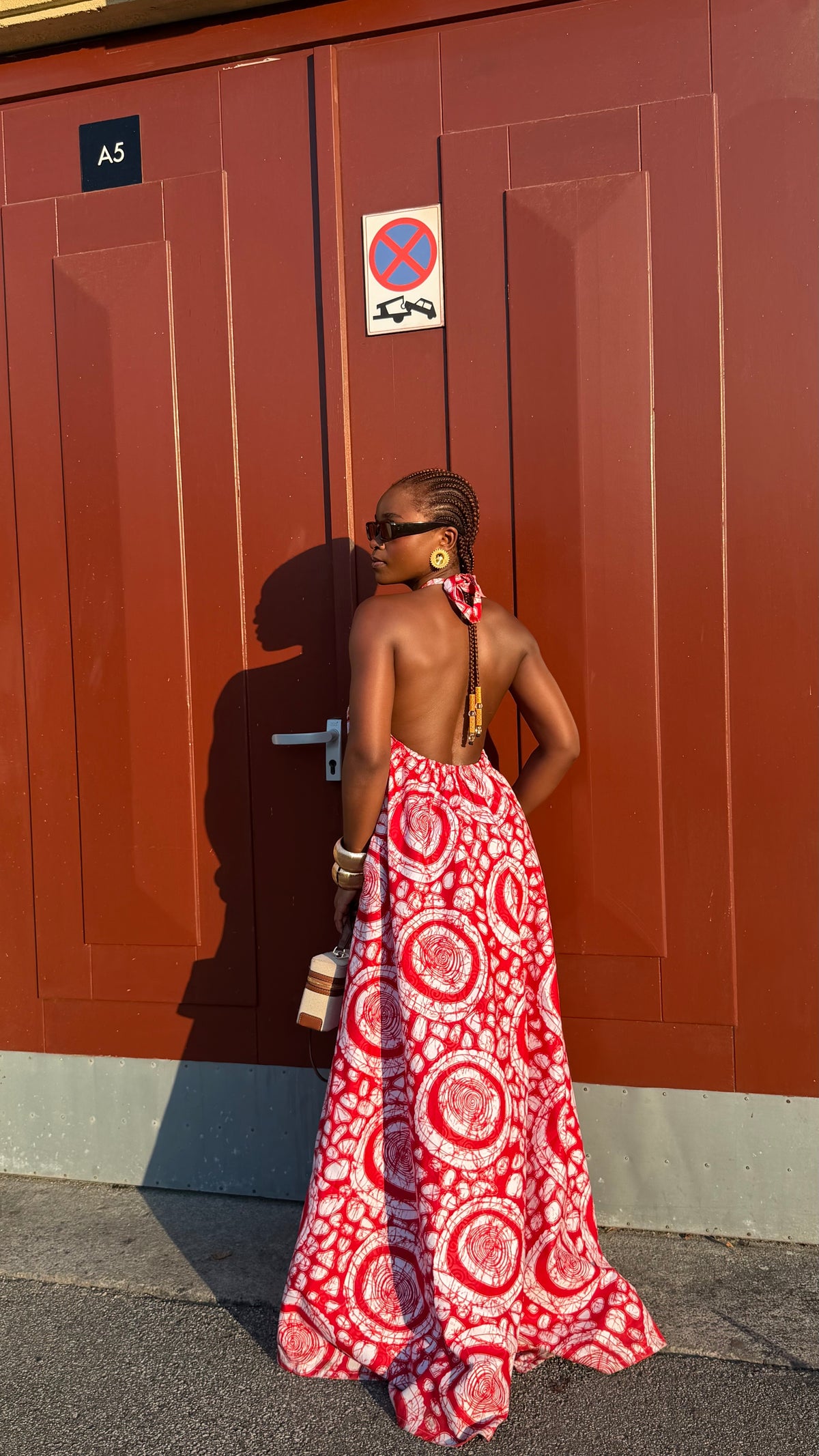 Elegant Maxi Dress Backless