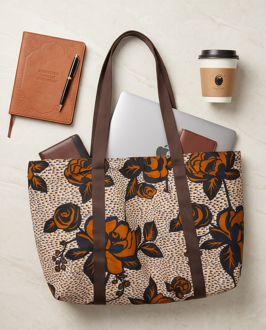 Women’s Large Tote Bag 60 x 45 cm with Waterproof Lining