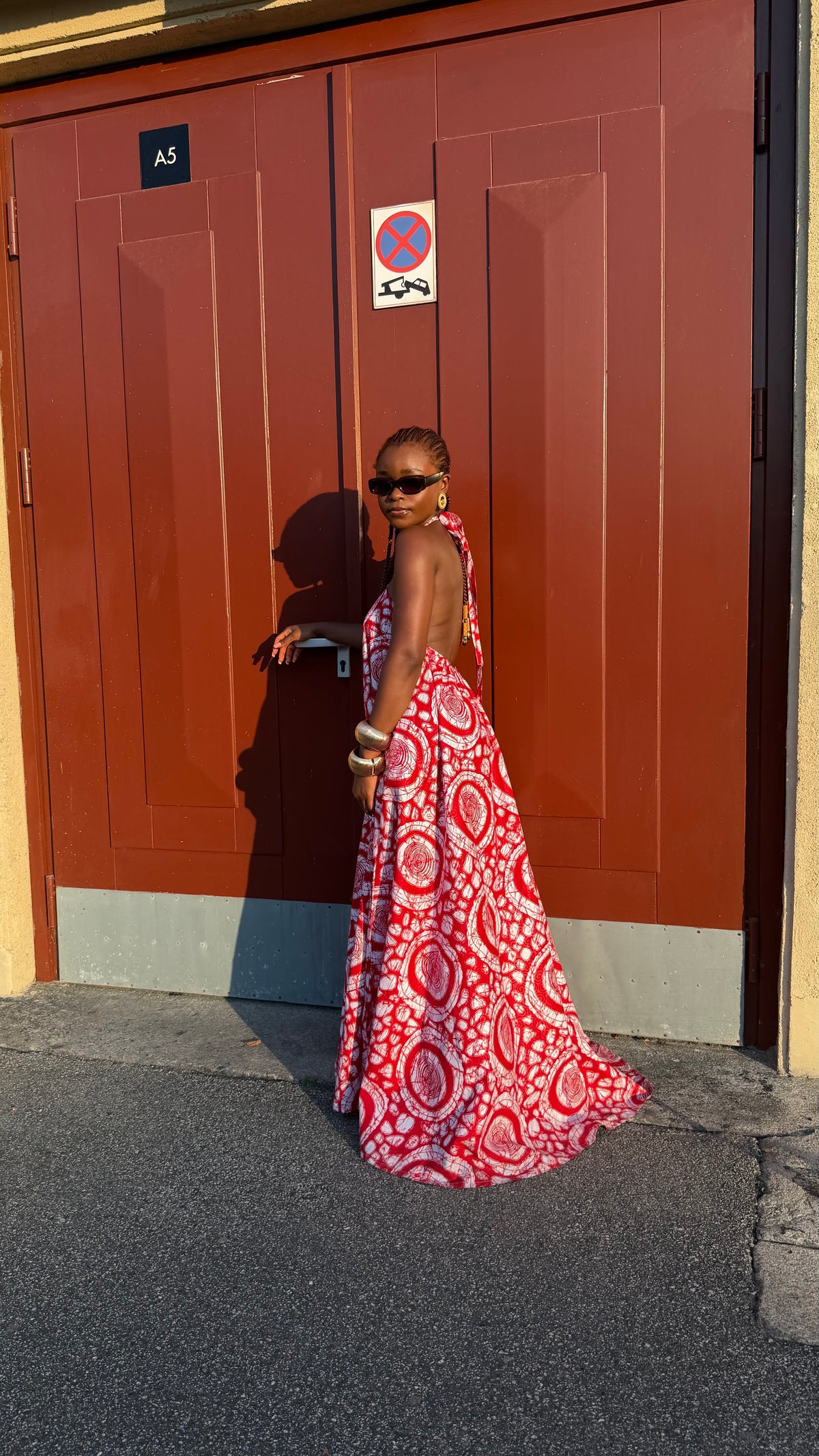 Elegant Maxi Dress Backless